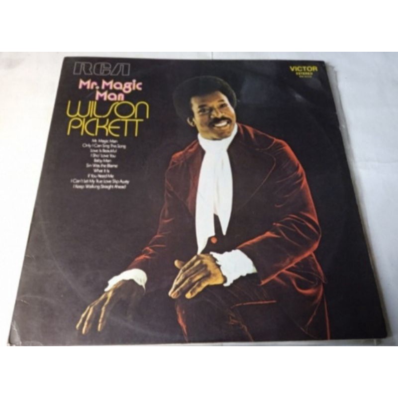 LP Wilson pickett Mr Magic Man ótimo estado vinil e capa