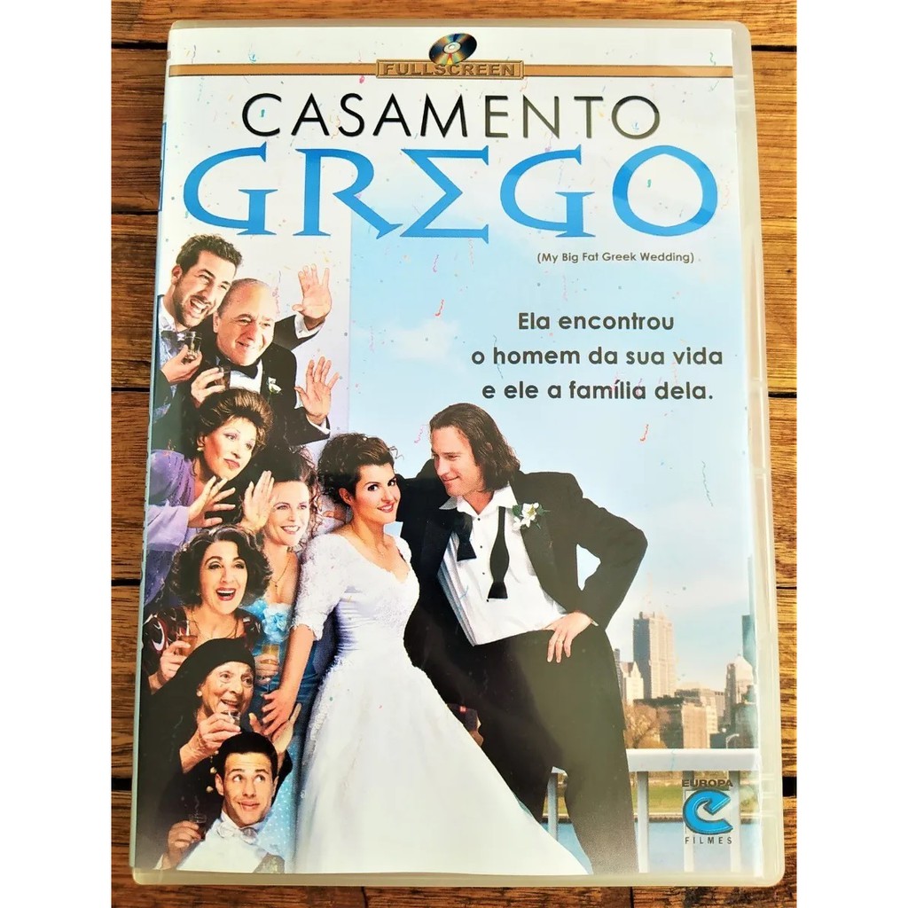Dvd Original - Casamento Grego - Filme - Dublado Colecionador | Shopee ...