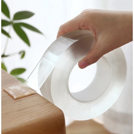 Fita Magica Dupla Face Super Forte Lavável Gel Auto Colanteee em Oferta na Shopee