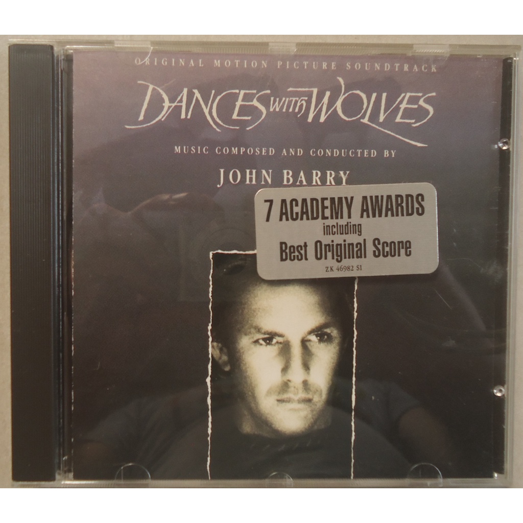 Cd Dance With Wolves, Dança Com Lobos, Trilha Sonora, Import
