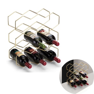 Suporte Adega Porta 9 Garrafas de Vinho Linha Arthi