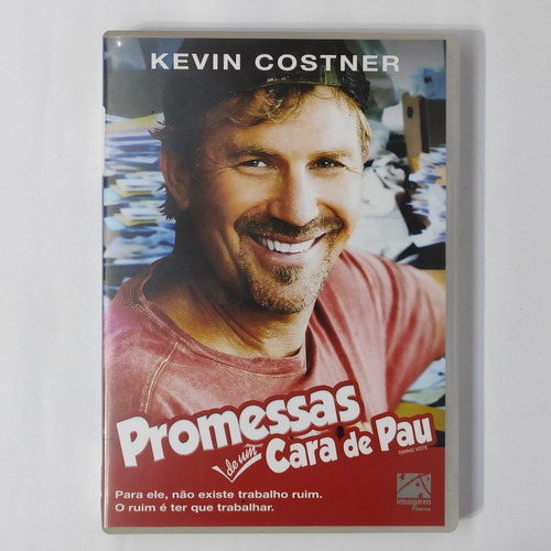 Dvd Promessas De Um Cara De Pau - Kevin Costner Filme Em Dvd