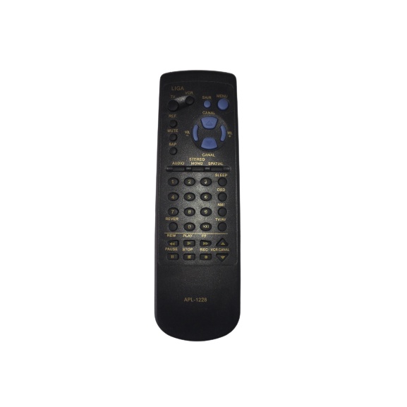 Controle Remoto Sharp Para Tv De Tubo E Video Cassete Universal Tv Antigas Sharp APL-1228 PRODUTO NOVO DE OTIMA QUALIDADE