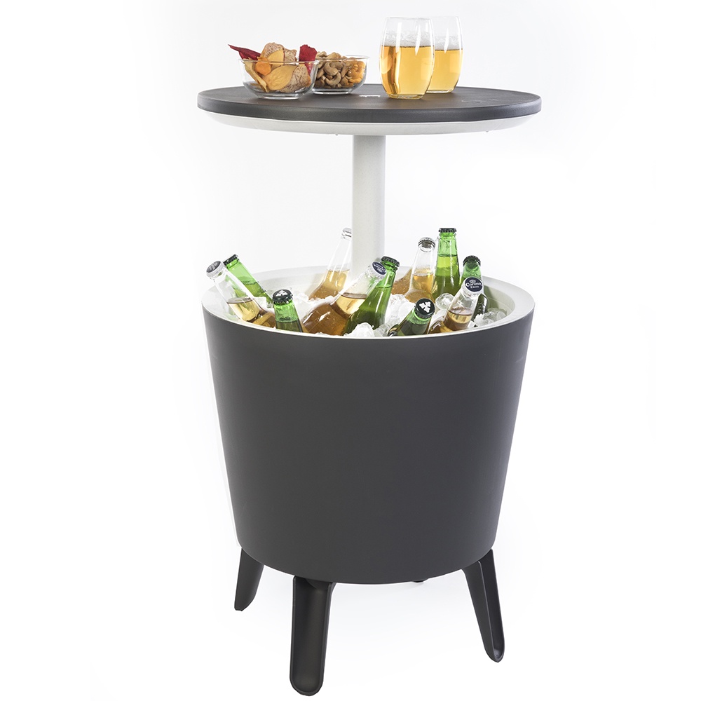 Cooler Mesa Bistrô 30l Preto Cool Bar Keter Shopee Brasil