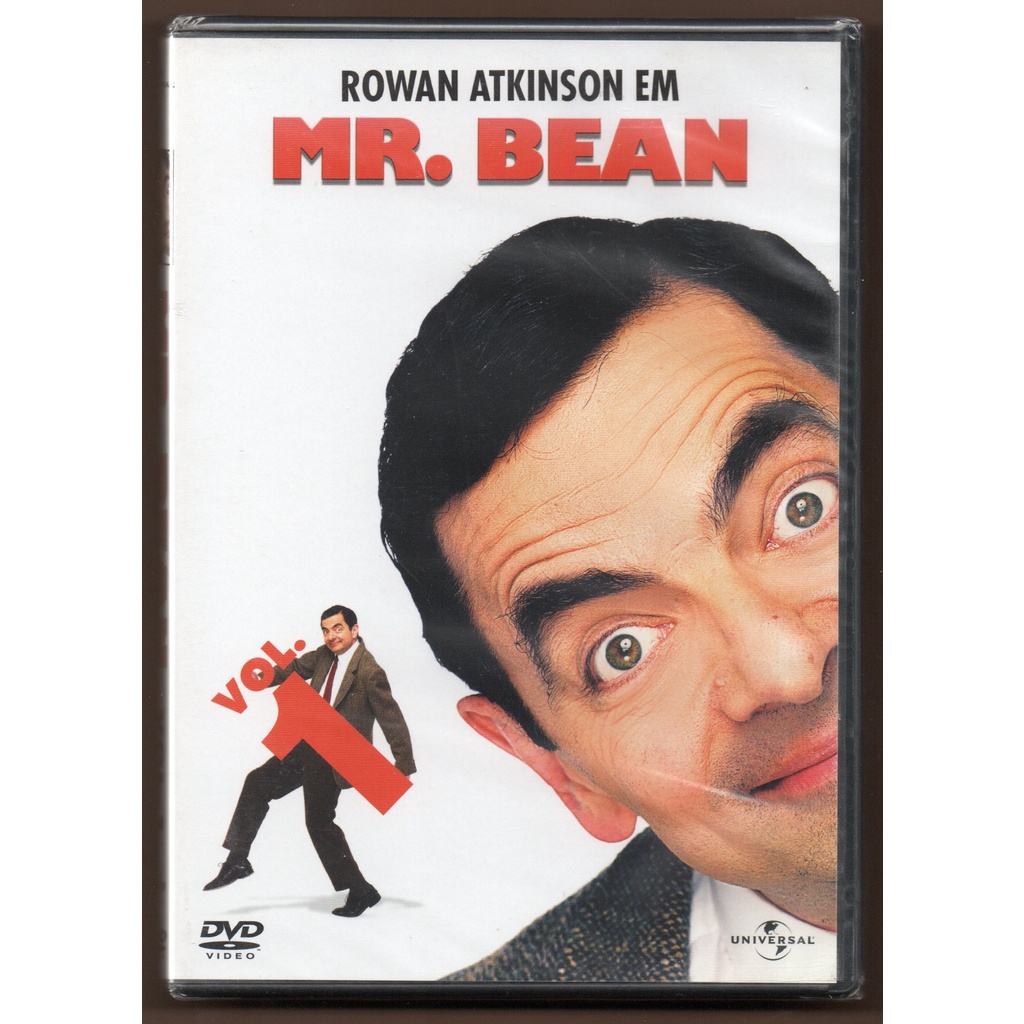 Dvd Mr. Bean Vol. 1 | Rowan Atkinson (lacrado) | Shopee Brasil