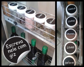 Adesivos Lousa Etiquetas para Tempero em Oferta na Shopee
