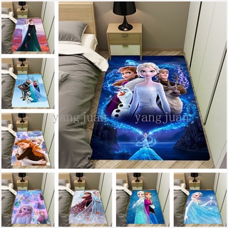 Frozen Princess Elsa Crianças Desenhos Animados Tapete Quarto Bonito Cabeceira Dança Sala de estar Mesa de Café Tapete d