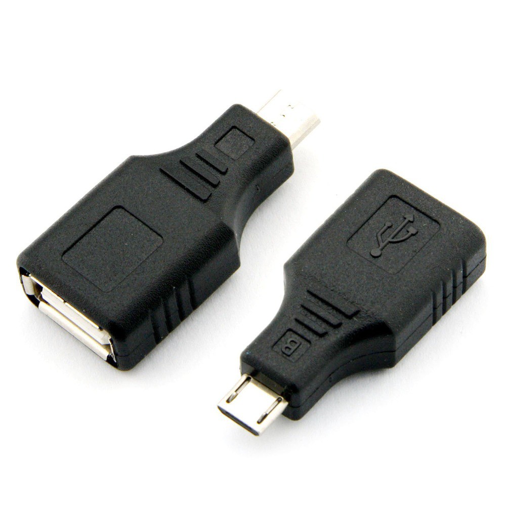 Adaptador Mini Usb Macho Usb Femea Otg | Shopee Brasil