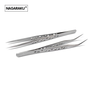Conjunto 1 / 2pcs, Ferramentas Profissionais Pinça para Cílios Extensão para Cílios Pinzas Cílios Precisos Pinça Inoxidável Ferramentas para Unhas