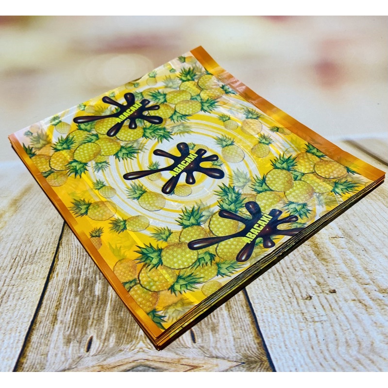 100 embalagem para trufa abacaxi 15x16 papel de trufa OFF