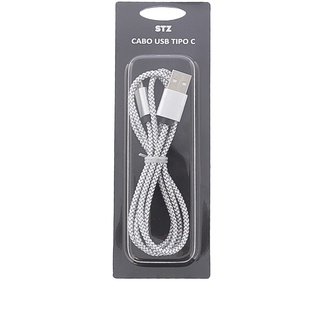 Cabo USB STZ Tipo C Prata
