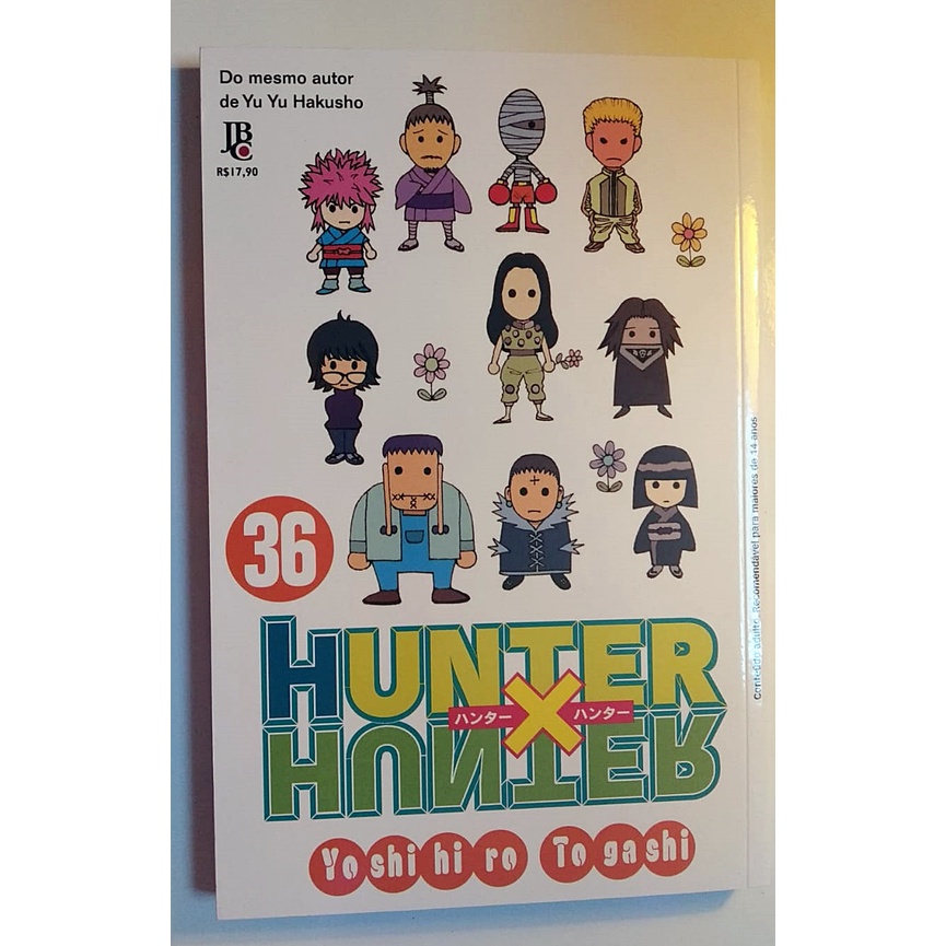 Hunter X Hunter Volume 36 Shopee Brasil