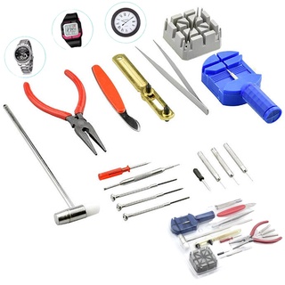 Kit Relojoeiro Ferramentas De Relógio Pulso Digital Parede Despertador 16 Peças