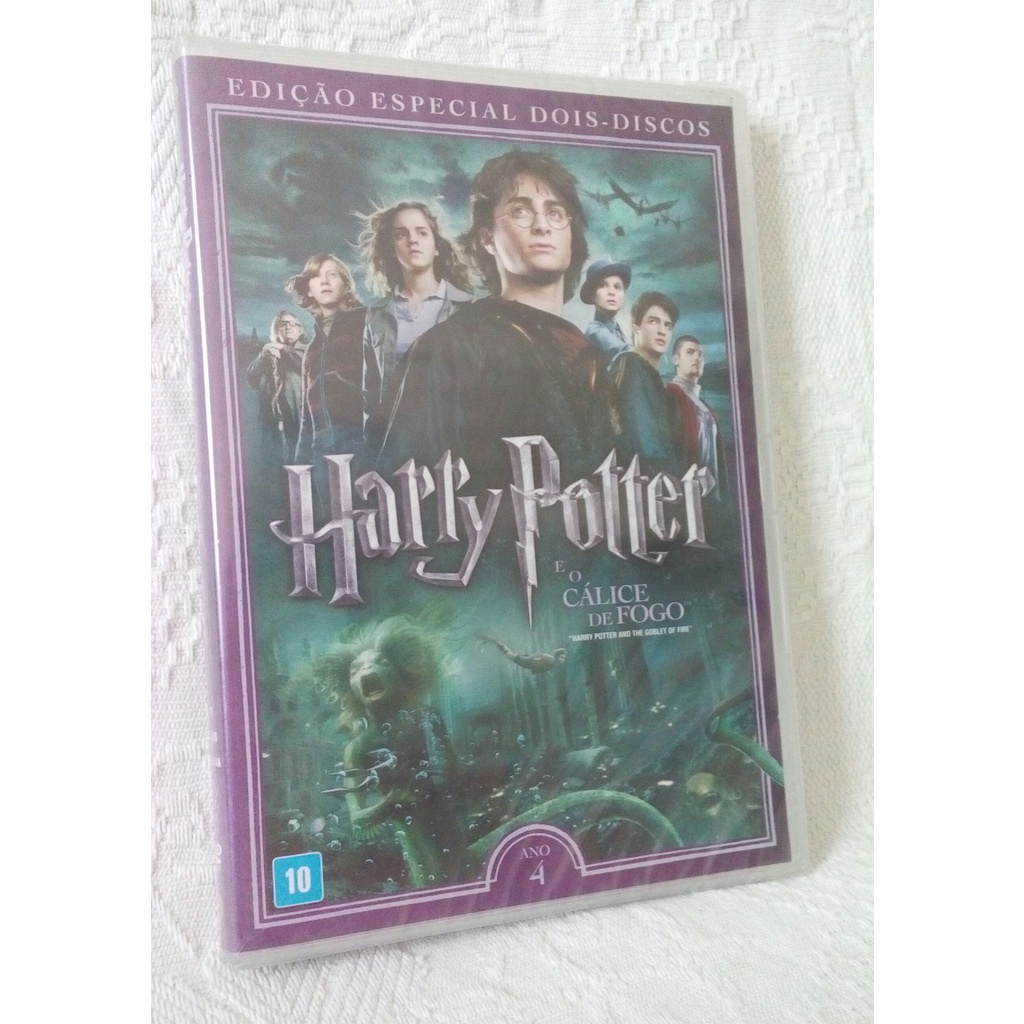 DVD Duplo - Harry Potter E O Cálice De Fogo -  Novo Lacrado