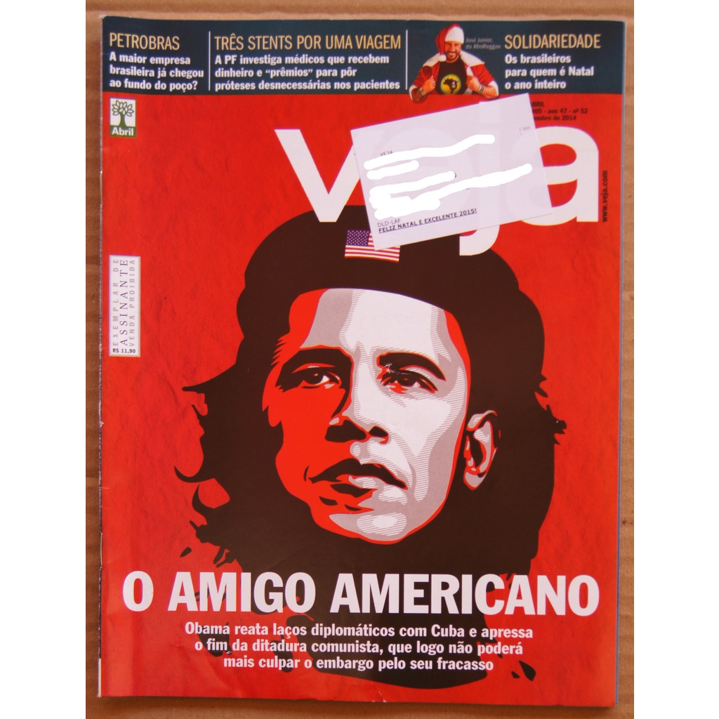 Revista Veja Nº 2405 24 Dezembro 2014 Petrobras Obama