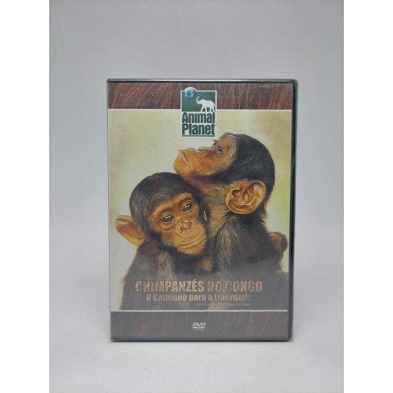 Dvd Filme Chimpanzes Do Congo - Animal Planet Original