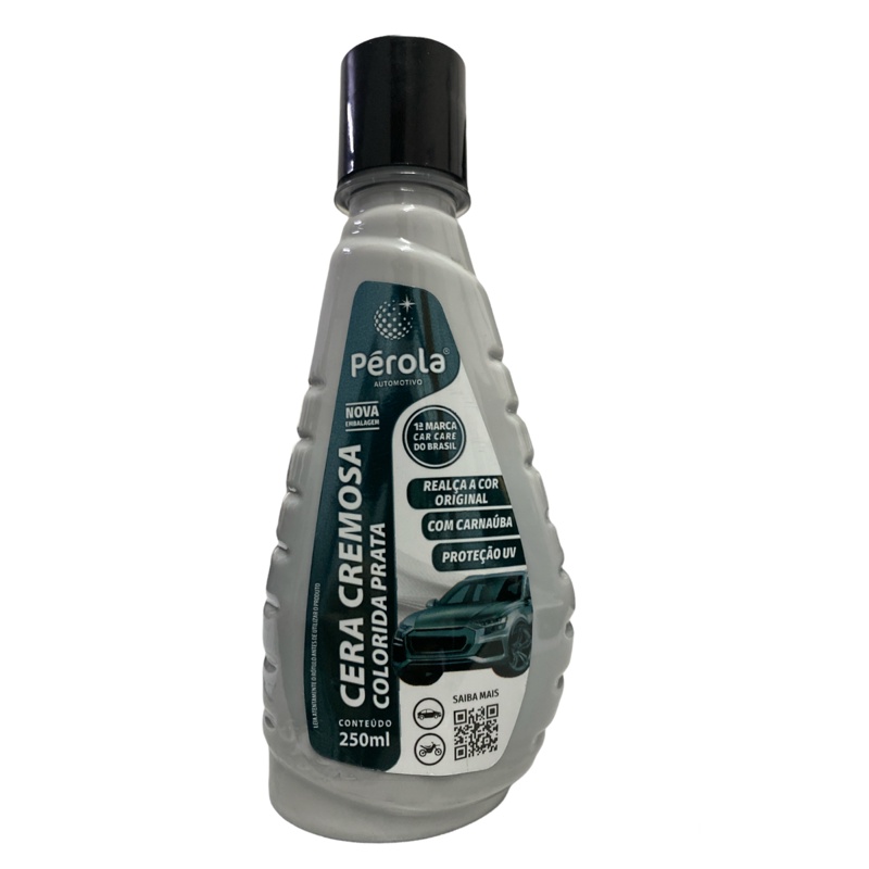 Cera Cremosa Prata 250ml Perola 1616105