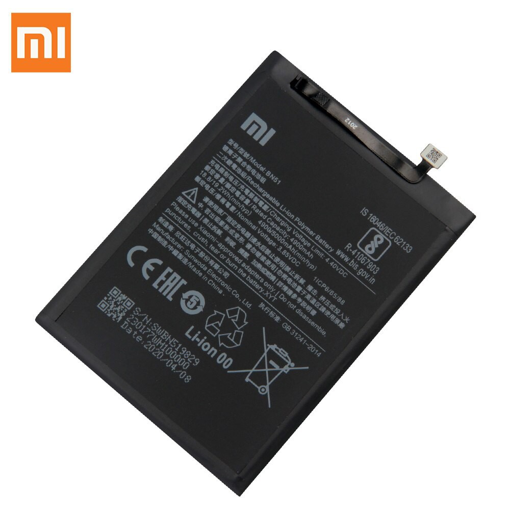 Bateria Redmi 8 / Redmi 8A Original Xiaomi Modelo BN51 + Garantia ...