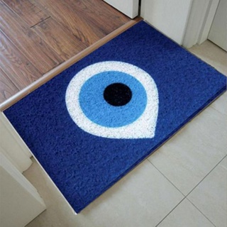 Tapete Capacho olho grego 60x40 cm. em Oferta na Shopee