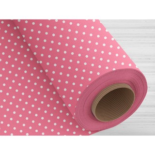 TNT estampado - Poá Rosa Pastel 3 m x 1,40 m de largura 40 g – 1002 em Oferta na Shopee