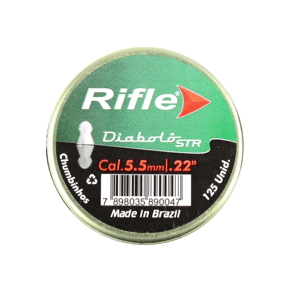 Chumbinho Rifle Diabolô STR 5.5mm 125un.