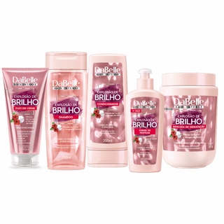 Kit Dabelle Hair Explosão De Brilho Com 5 Produtos Completo