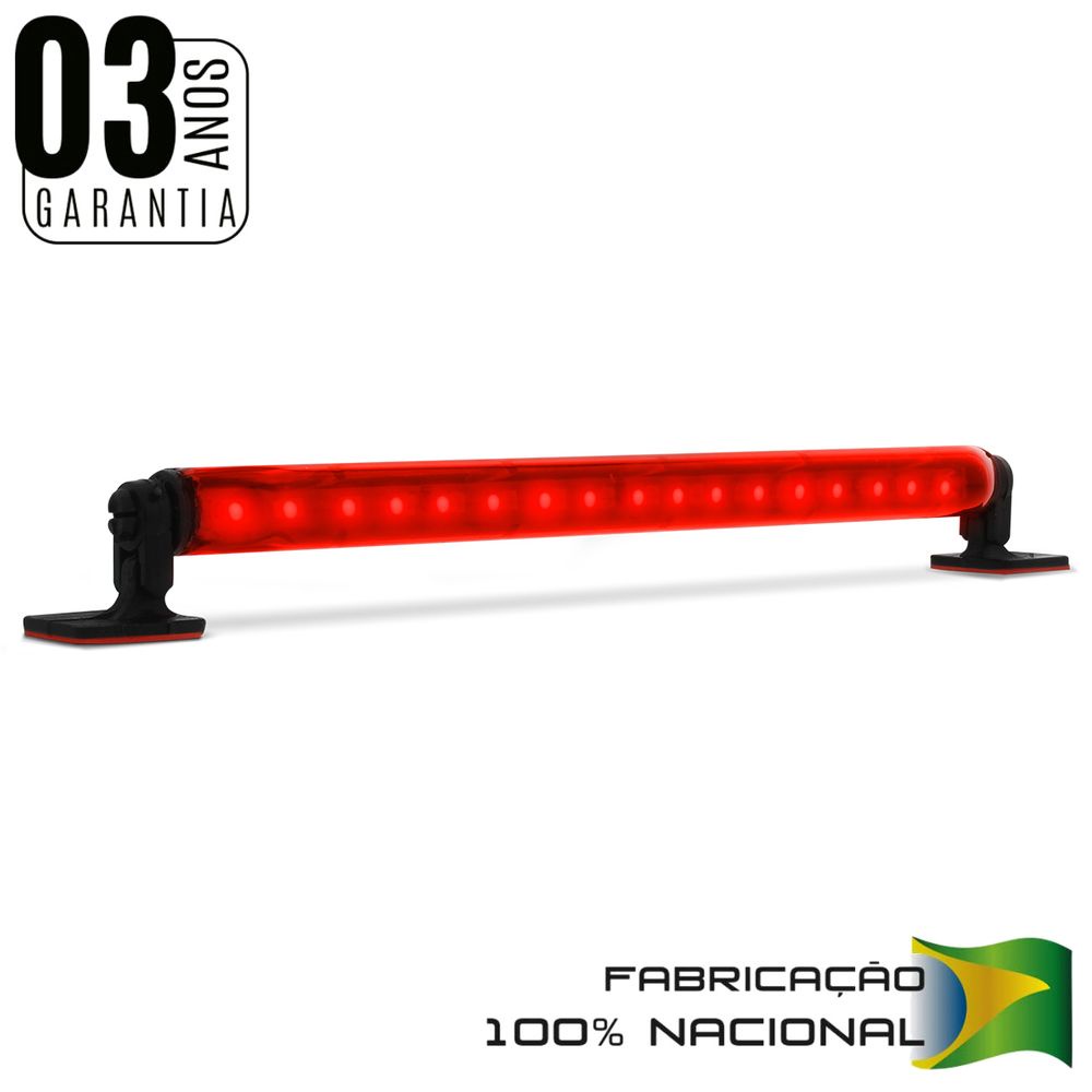 Break Light Universal Luz Freio Gol G3 G4 G5 G6 16 Leds