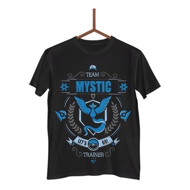 Camisa Camiseta Pokemon Go Time Mystic J0087
