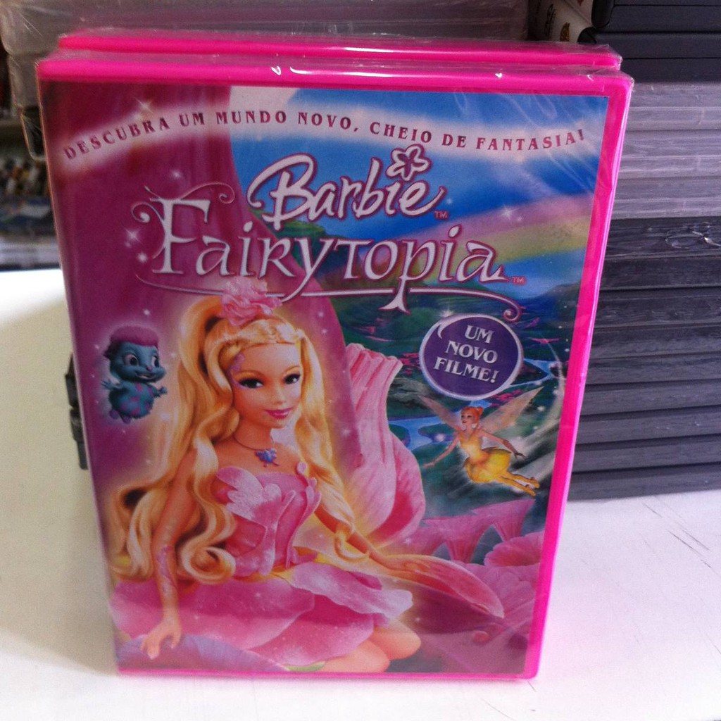 Dvd Original Do Filme Barbie Fairytopia Lacrado Shopee Brasil