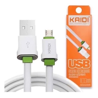 Cabo Carregador Micro Usb V8 Kaidi Kd-305 KD307 Turbo Reforçado original Kits