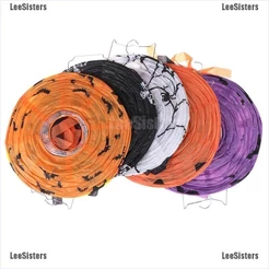 kit c 04 Lanternas De Papel Para Halloween dia das bruxas[ roxo ,lanranja , preto ,branca]