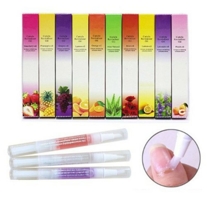 Caneta Óleo Hidratante Para Cutícula Tratamento Revitalizante Unhas