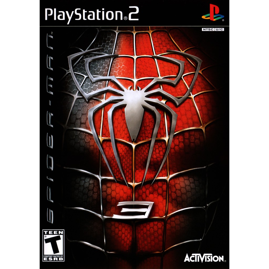 SpiderMan 3 jogo playstation ps2 + fini