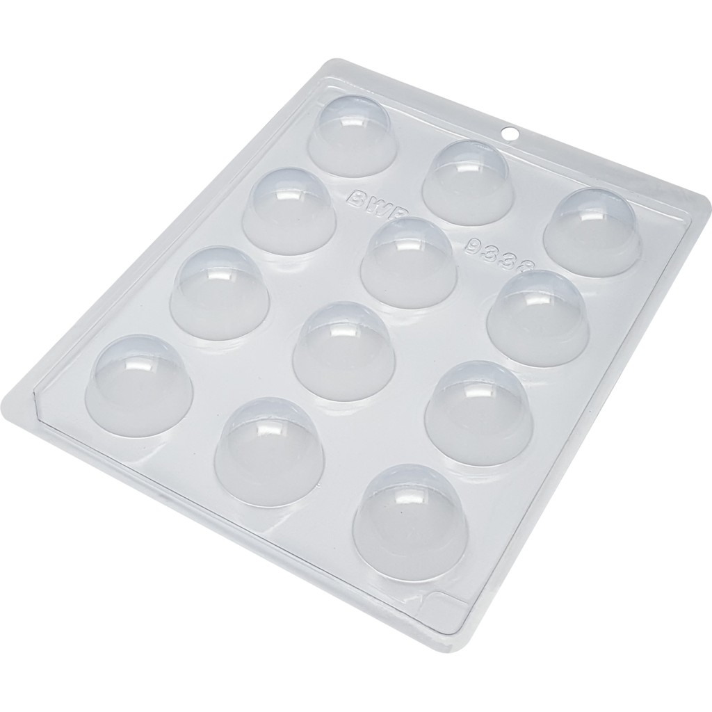 1~10 Forma Simples Bombom Médio Simples  9338 (B5) em Acetato BWB Para Doces de Chocolate e Confeitaria. em Oferta na Shopee