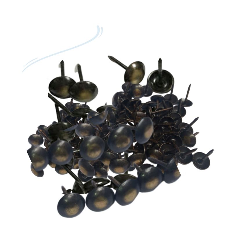 Tachinhas Fumê Cabeça Redonda 10mm Para Acabamento em Estofamentos e Madeira em Oferta na Shopee