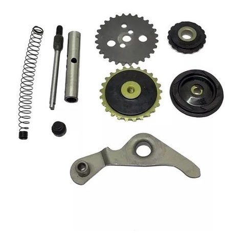 Kit Tensor Da Corrente De Comando Biz 100, Dream, Web 100 (9 Pecas)