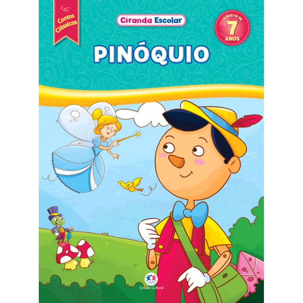 Livro - Pinóquio - Ciranda Cultural em Oferta na Shopee