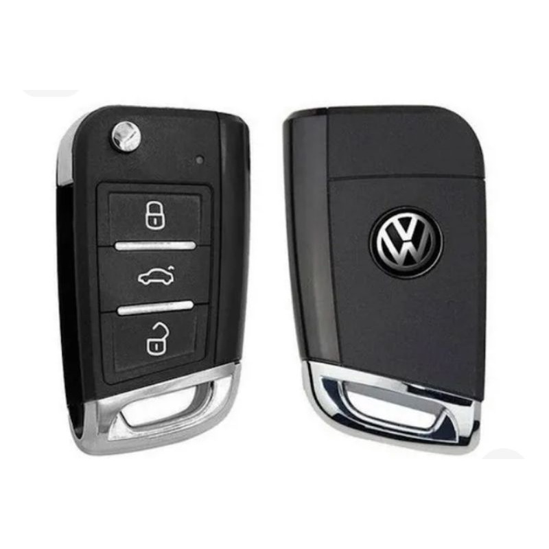 Chave Canivete Volkswagen Golf Gol Polo Positron VW | Shopee Brasil