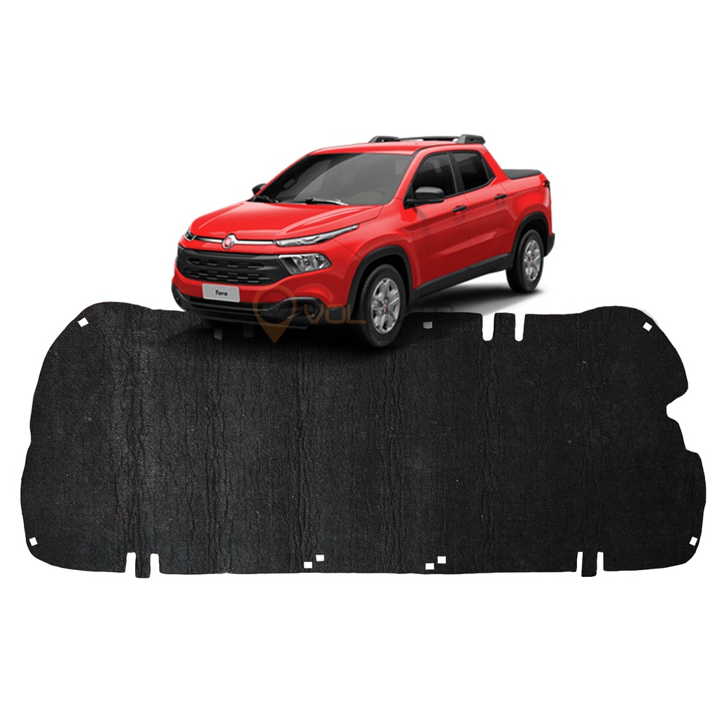 Manta Forro de Capô Fiat Toro 2016 2017 2018 2019 2020 2021 Modelo Original em Oferta na Shopee