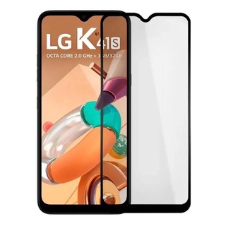 Pelicula 3d 9d para Celular Lg K41s Tela 6.5 Borda Preta Kit Limpeza !