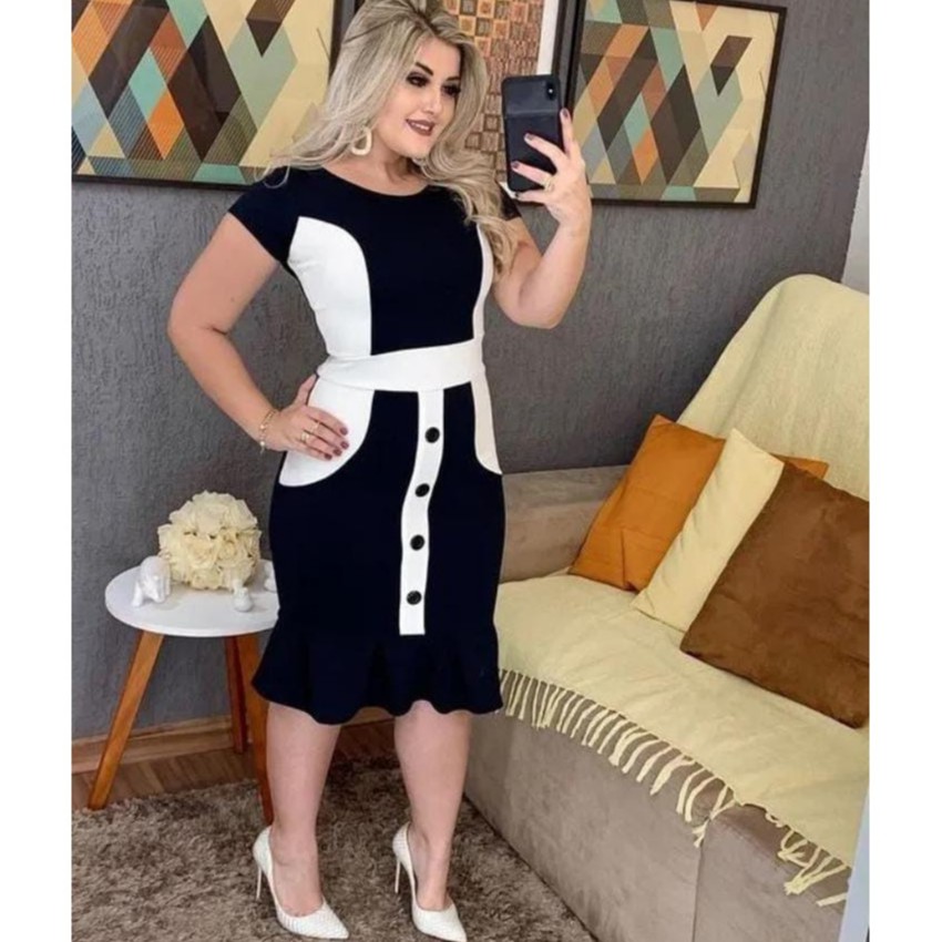 Vestido Evangélico Maisvendido Moda Evangélica Gospel Babado