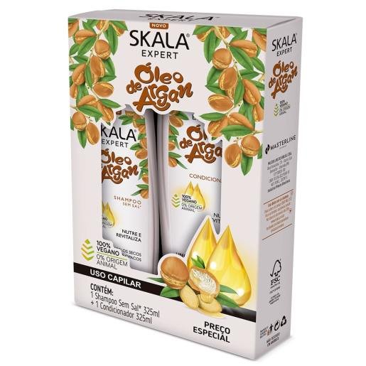 Kit Skala Shampoo + Condicionador Skala Óleo de Argan 325ml