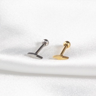 Piercing Microbell Raio Aço Cirúrgico | Helix, Flat, Conch, Tragus, Lóbulo