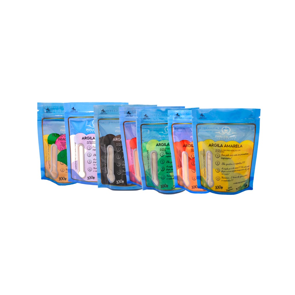 Super Kit Skin Care Todo Dia  com 7 Argilas PhálleBeauty em Oferta na Shopee