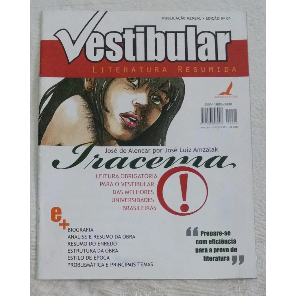 Revista Vestibular Literatura Resumida Iracema José Alencar por José Luiz Amzalak