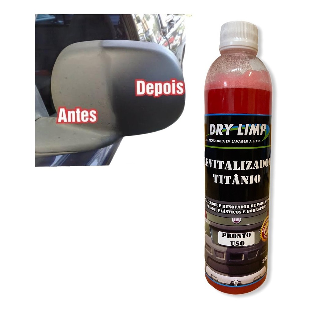 Revitalizador De Titanio Blindagem Para-choque Tubo De 300ml