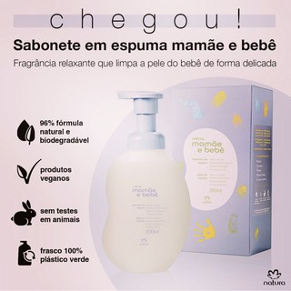 Sabonete Em Espuma Natura Mamae E Bebe Relaxante 0 Ml Beecost