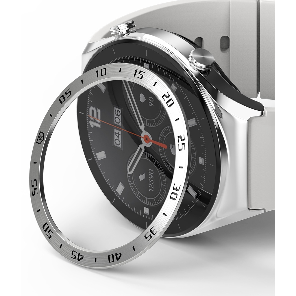 Ringke Bezel Styling Para Xiaomi Watch S1 Acessório De Estrutura De Aço Inoxidáv