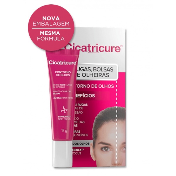 Cicatricure Creme Para Olhos 15g Diminui Rugas E Linhas De Expressão Suaviza As Olheiras | 7898636190928