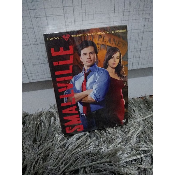 Bix Dvd - Smallville - 8ª Temporada Completa - 6 DVDs - Original Novo Lacrado
